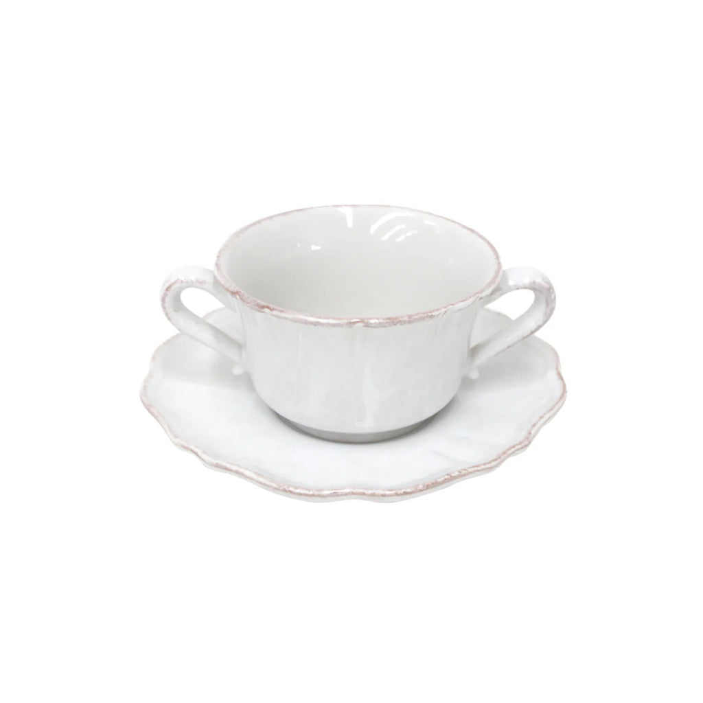 Casafina Impressions Consomme Cup and Saucer 380ml