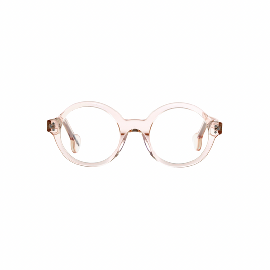 Frank and Lucie Eyeglobe Ballet reading glasses in handmade acetate
