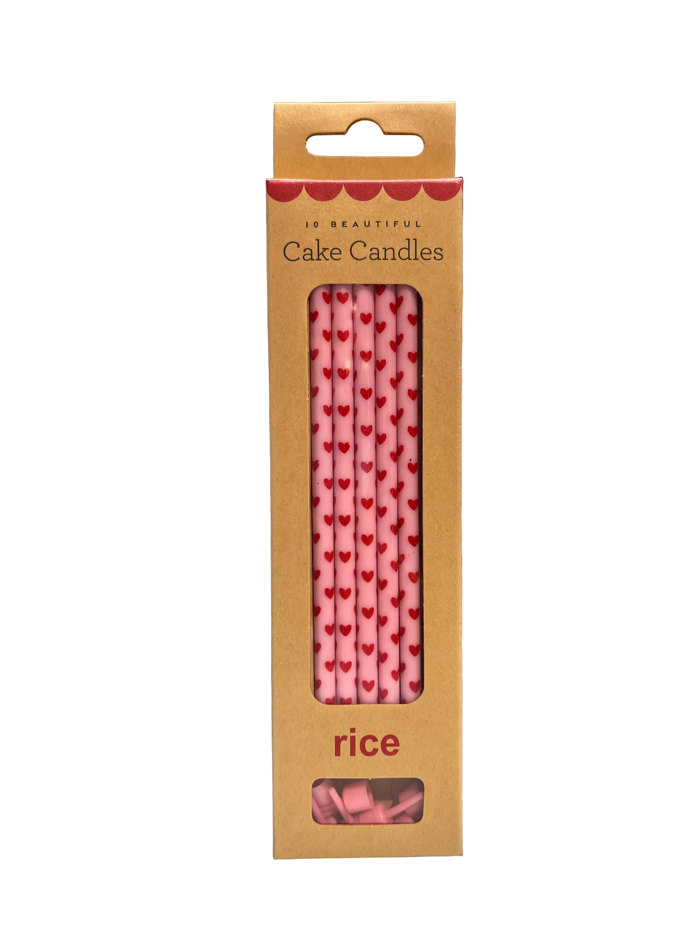 Rice Long Cake Candles box of 10 – view 3
