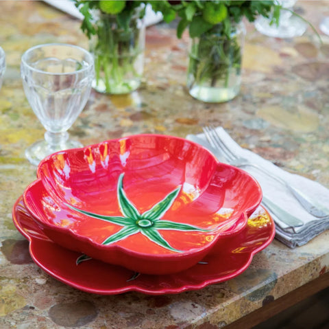 Bordallo Tomato Pasta Bowl 34cm