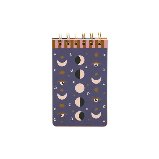 Gentlemen's Hardware A Dopo Twin Wire Notepad - Moon Phases