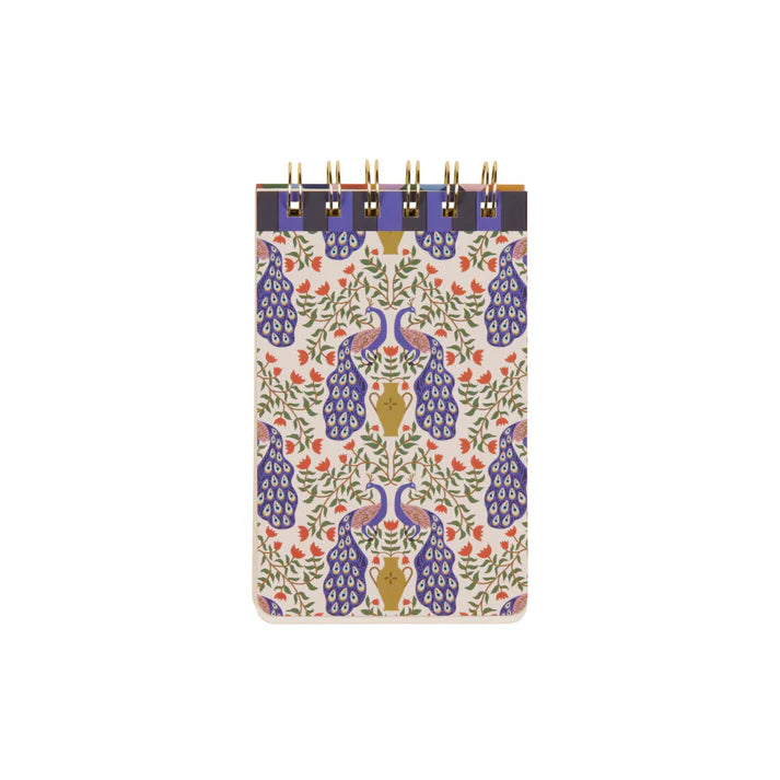 Gentlemen's Hardware A Dopo Twin Wire Notepad - Peacock