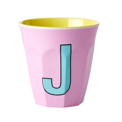 Rice Melamine Cup 250ml - Girl Plain Alphabet, view 11