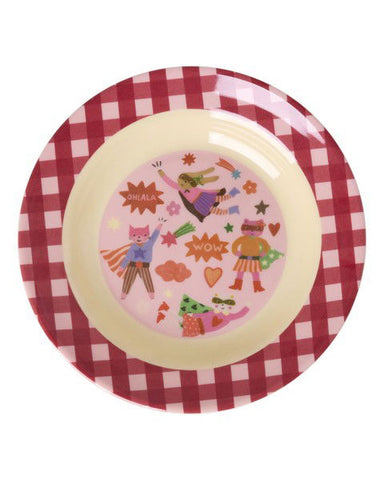 Rice Hero Kids Melamine Bowl