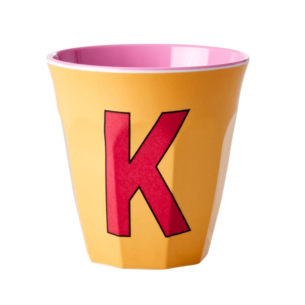 Rice Melamine Cup 250ml - Girl Plain Alphabet, view 12