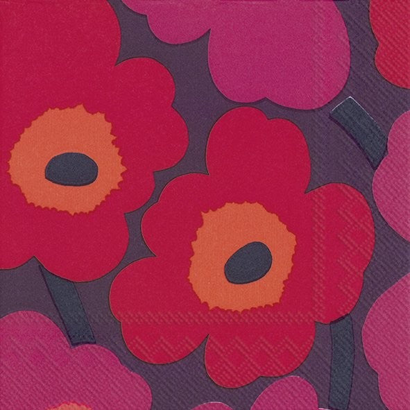 Marimekko Unikko Lunch Napkin, view 6