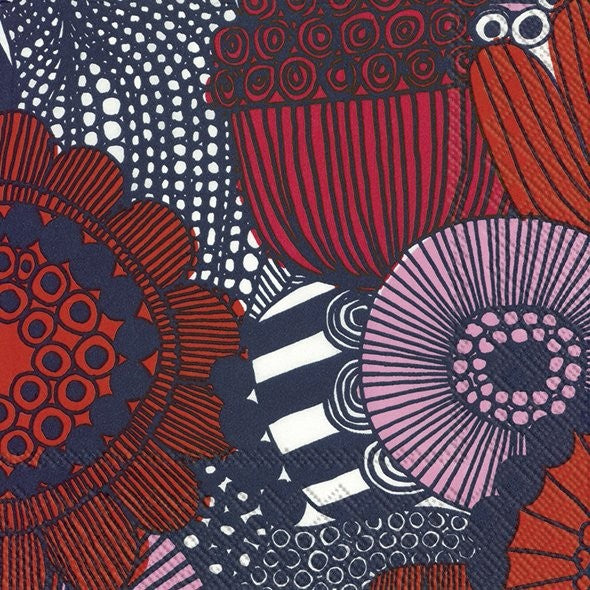 Marimekko Unikko Lunch Napkin, view 9