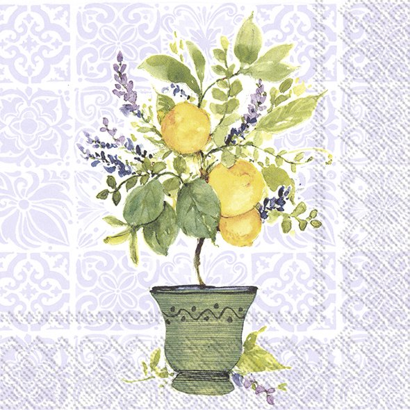 IHR cocktail paper napkins 25 x 25 cm, design 20