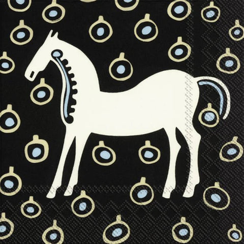 Lunch Napkin Musta Tamma