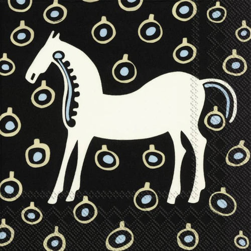 Lunch Napkin Musta Tamma