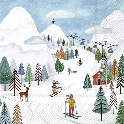 Christmas Lunch Napkin by Mey Hui, view 6