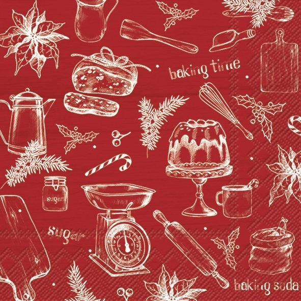 Christmas Lunch Napkin, view 10