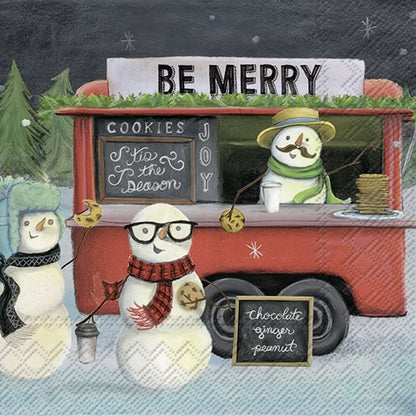 Christmas Lunch Napkin, view 9