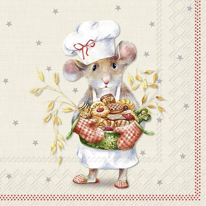 Christmas Lunch Napkin by Mey Hui, view 8