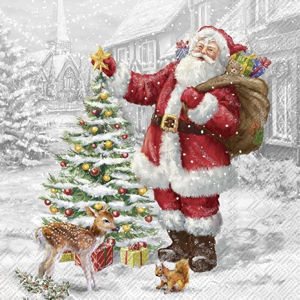 Christmas Lunch Napkin