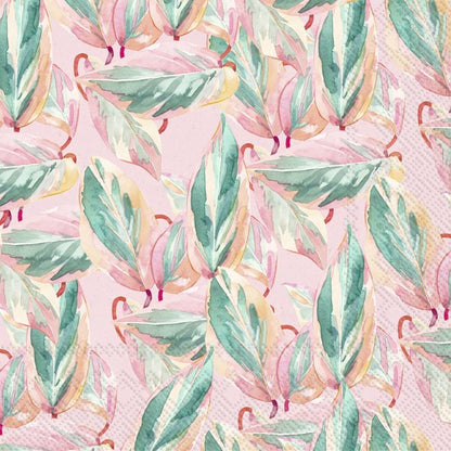 IHR cocktail paper napkins 25 x 25 cm, design 49