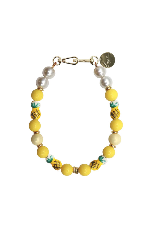 La Coque Francaise - Vaiana Short Yellow Chain 40cm