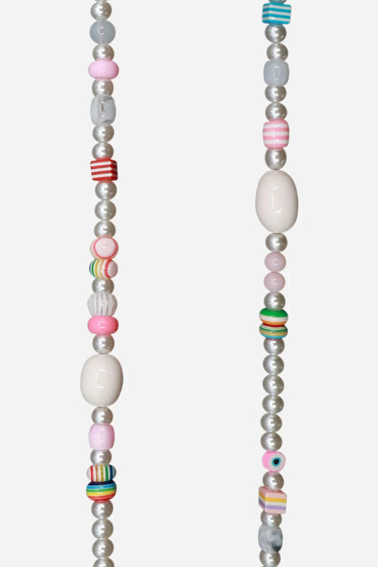 La Coque Francaise - Long White Chain White 100cm