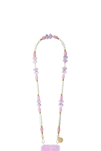 La Coque Francaise Ana Violet long phone chain 100cm