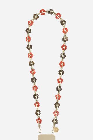 La Coque Francaise - Cassy Long Flowers Chain 120cm