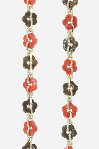 La Coque Francaise - Cassy Long Flowers Chain 120cm