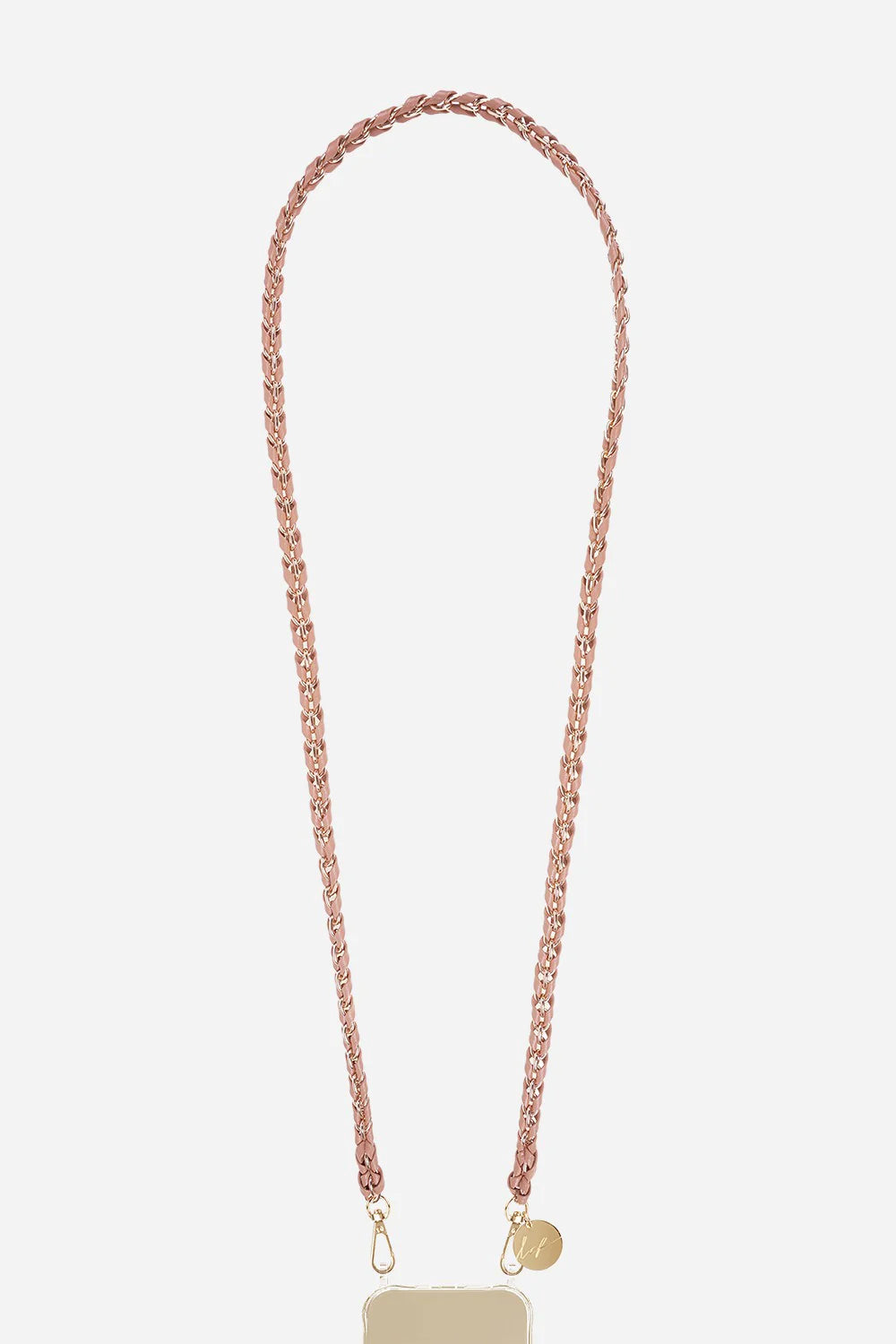 La Coque Française Lou long braided phone chain, 120 cm, view 20