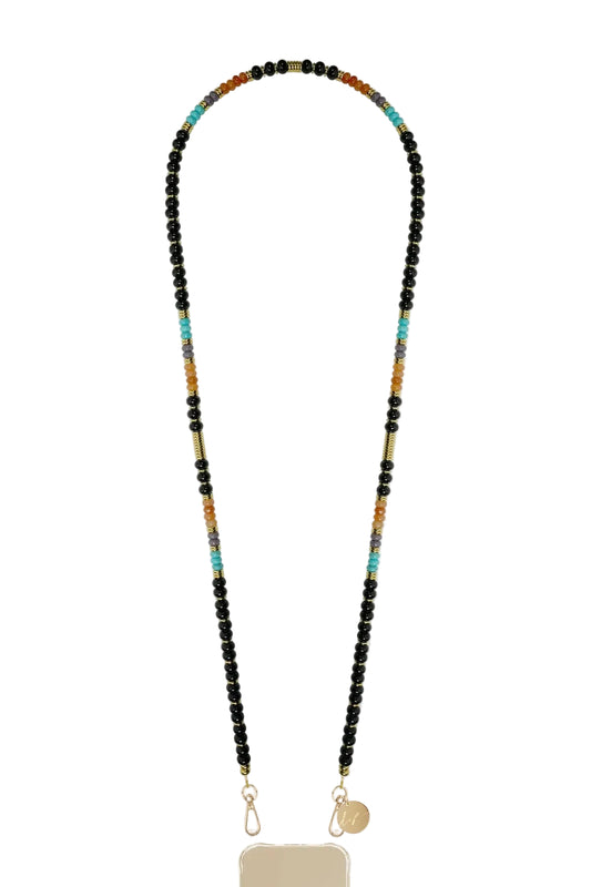 La Coque Francaise - Helene Long Black Chain 120cm