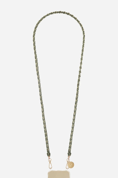 La Coque Française Lou long braided phone chain, 120 cm, view 5