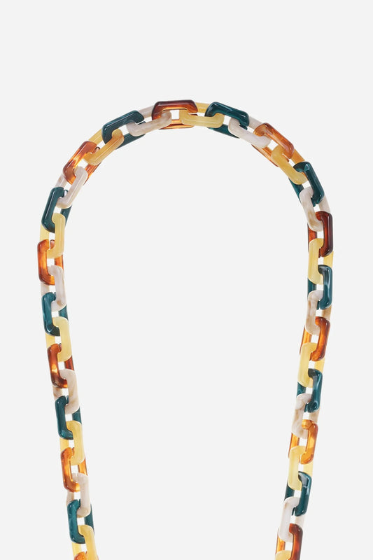 La Coque Francaise - Emmy Long Brown Chain 120cm
