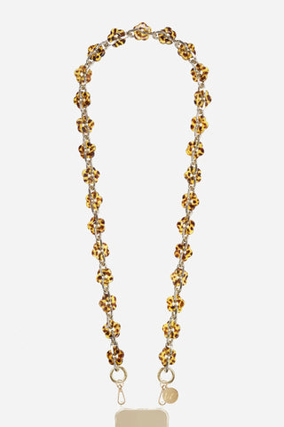 La Coque Francaise - Cassy Long Flowers Chain 120cm