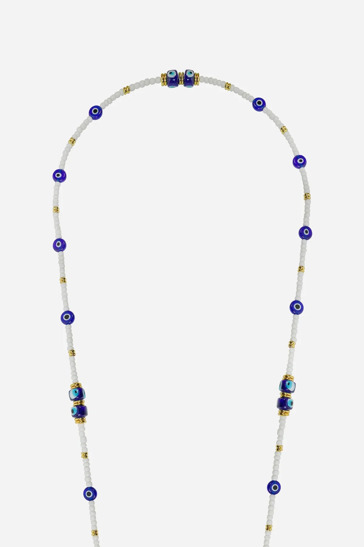 La Coque Francaise - Lyra White Long Chain 120cm, view 3