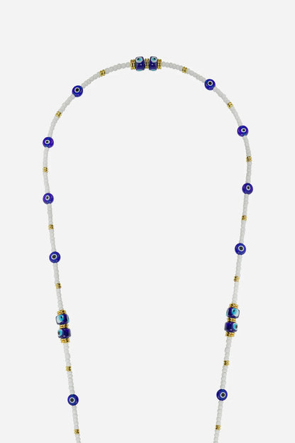 La Coque Francaise - Lyra White Long Chain 120cm, view 3