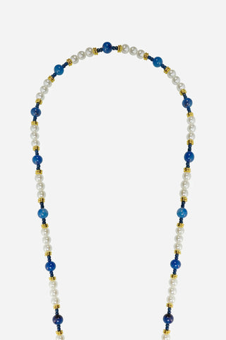 La Coque Francaise - Freida Long Blue Chain 120cm
