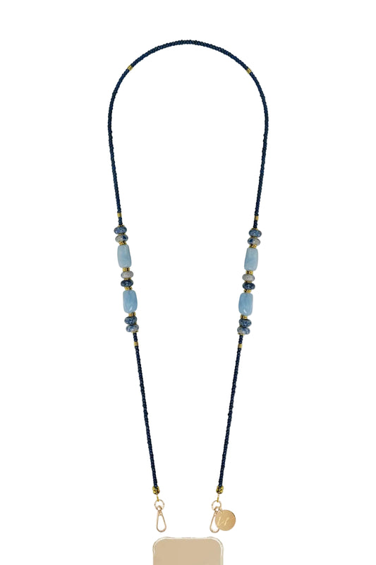 La Coque Francaise - Nessy Blue Long Chain 120cm