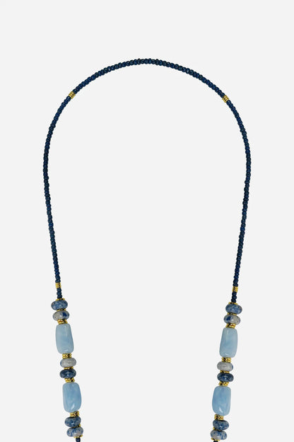 La Coque Francaise - Nessy Blue Long Chain 120cm