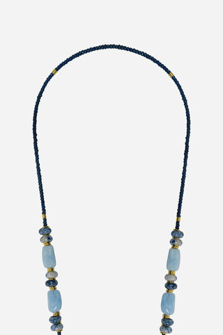 La Coque Francaise - Nessy Blue Long Chain 120cm