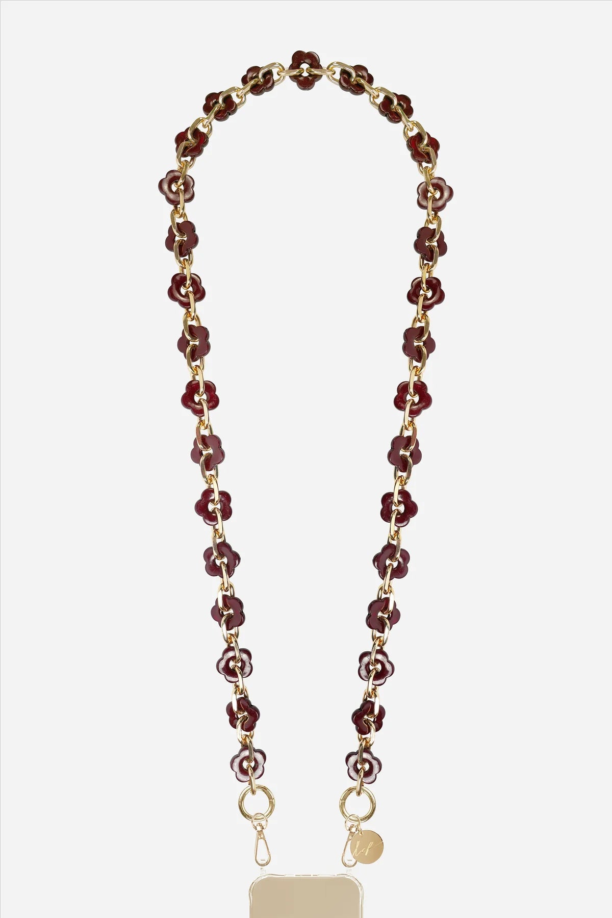 La Coque Francaise - Cassy Long Flowers Chain 120cm, view 6