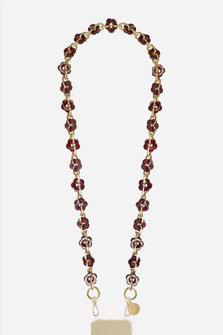 La Coque Francaise - Cassy Long Flowers Chain 120cm