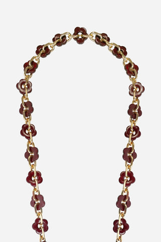 La Coque Francaise - Cassy Long Flowers Chain 120cm