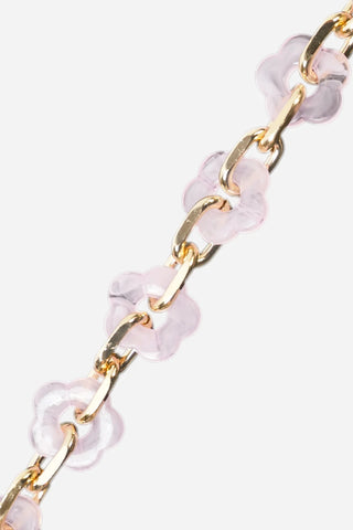 La Coque Francaise - Cassy Long Flowers Chain 120cm