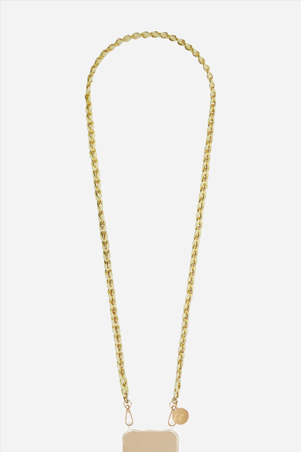 La Coque Française Lou long braided phone chain, 120 cm, view 12