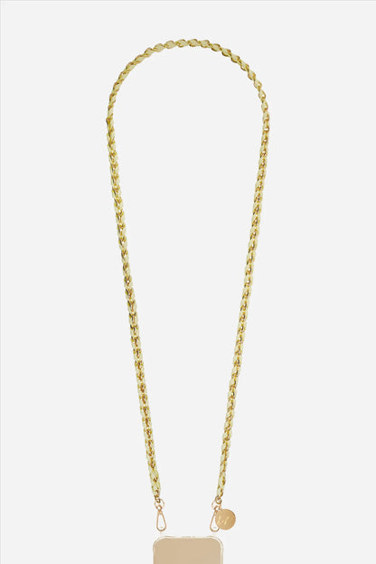 La Coque Française Lou long braided phone chain, 120 cm, view 12