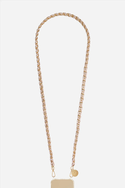 La Coque Française Lou long braided phone chain, 120 cm, view 17