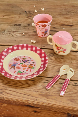 Rice Hero Kids Melamine Bowl