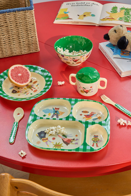 Rice Hero Kids Melamine Bowl