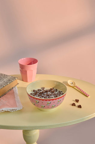 Rice Snoppy Print Melamine Medium Bowl 700ml