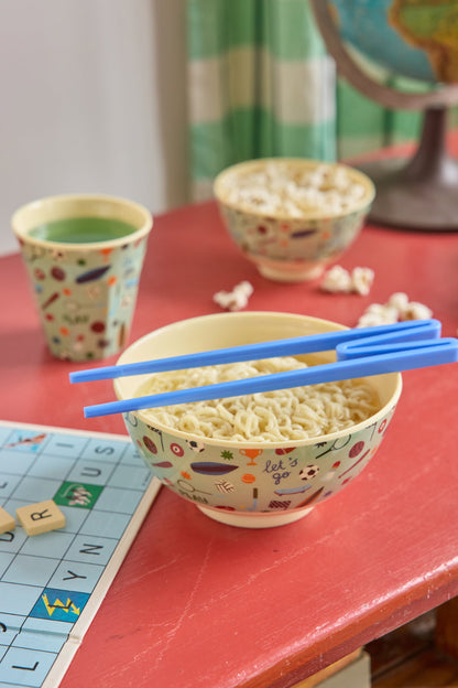 Rice Sports Print Melamine Medium Bowl 700ml – view 3