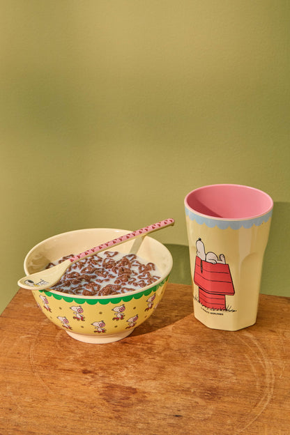 Rice Snoopy Print Melamine Medium Bowl 700ml, view 6