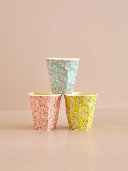 Rice Small Cup 160ml - Flower