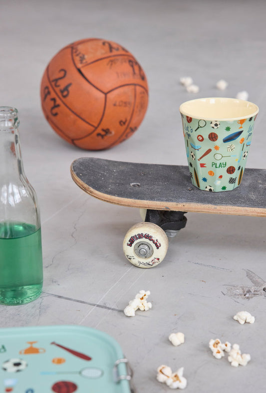 Rice Sports Print Melamine Medium Cup 250ml